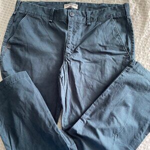 Express navy blue photographer chinos size 32 waist 30 inseam